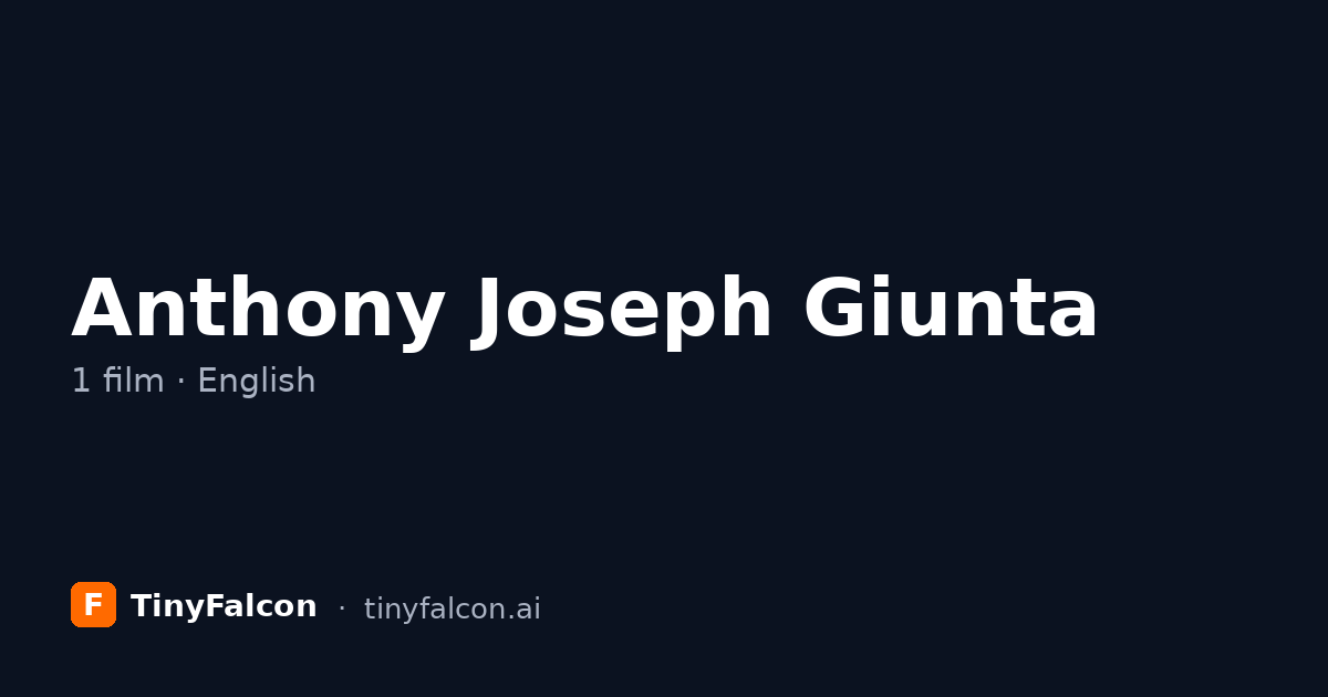 Anthony Joseph Giunta