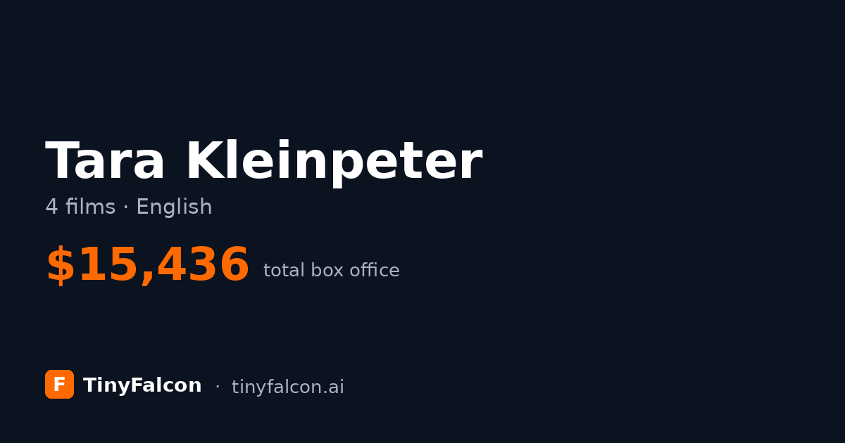 Tara Kleinpeter
