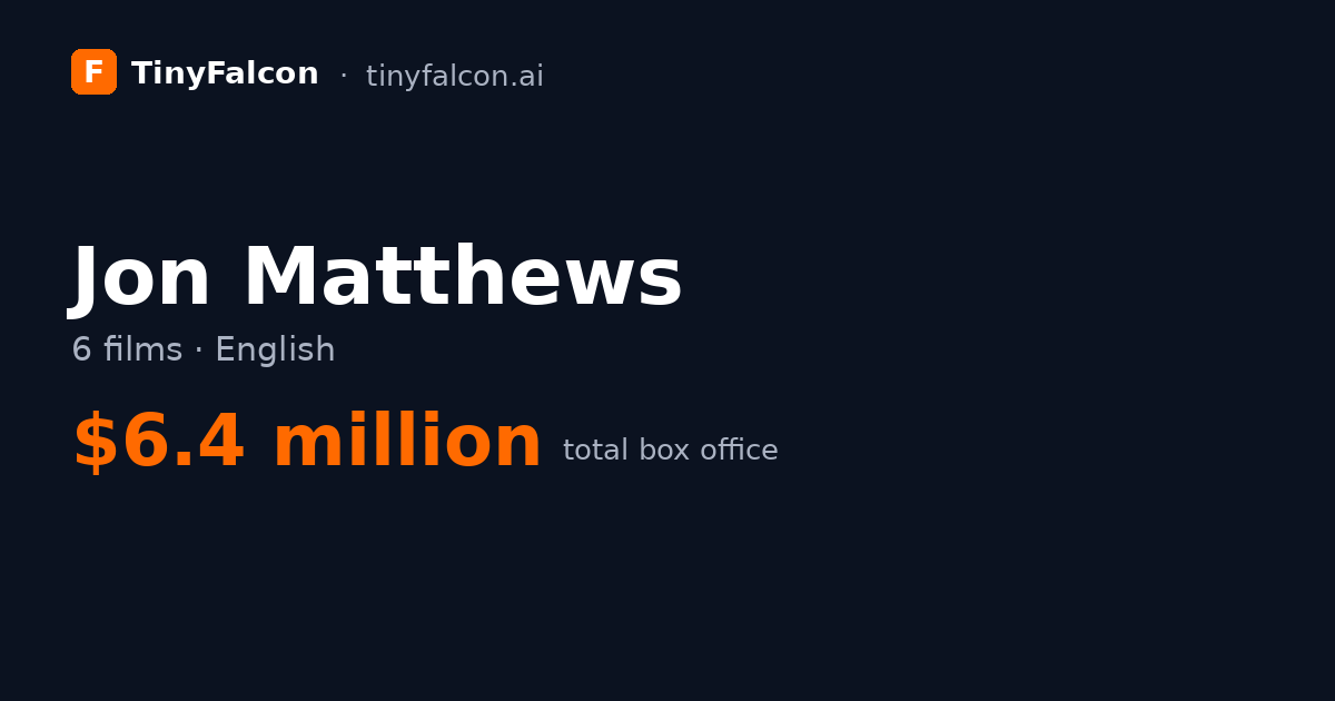 Jon Matthews