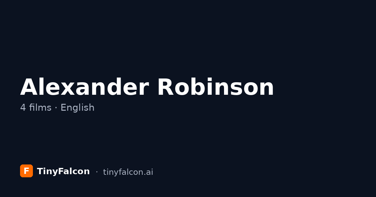 Alexander Robinson