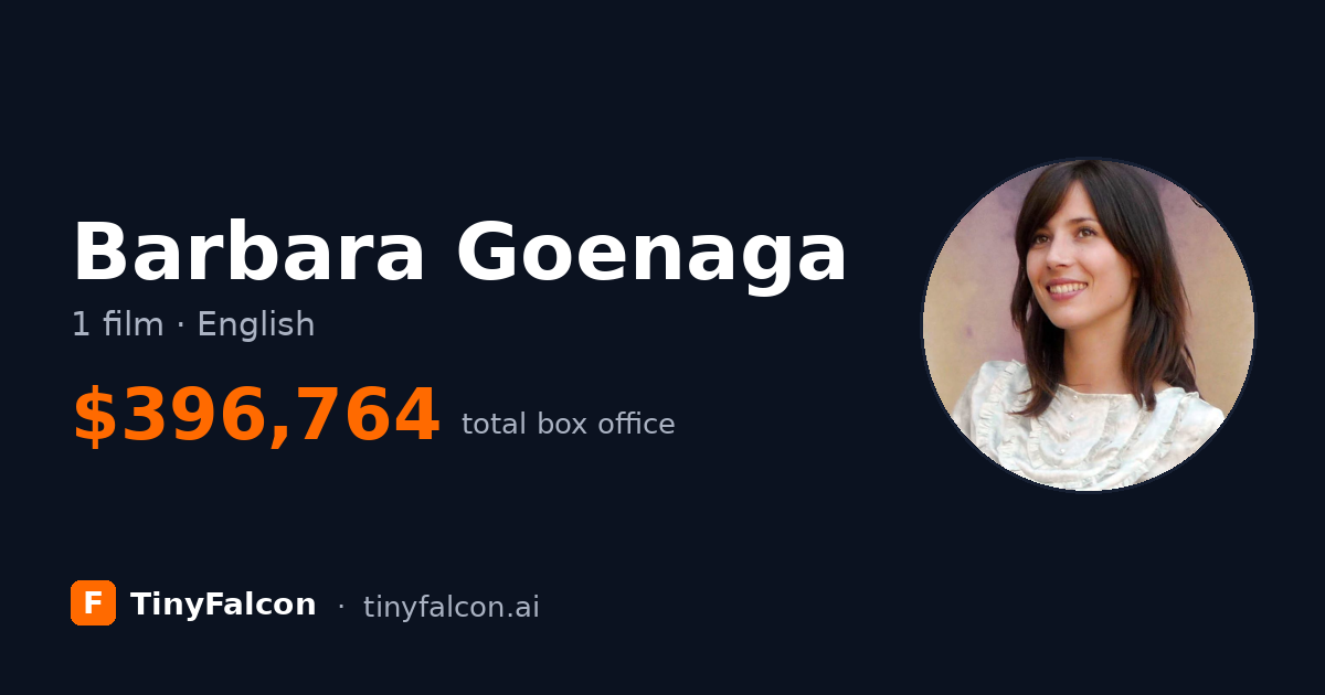 Barbara Goenaga