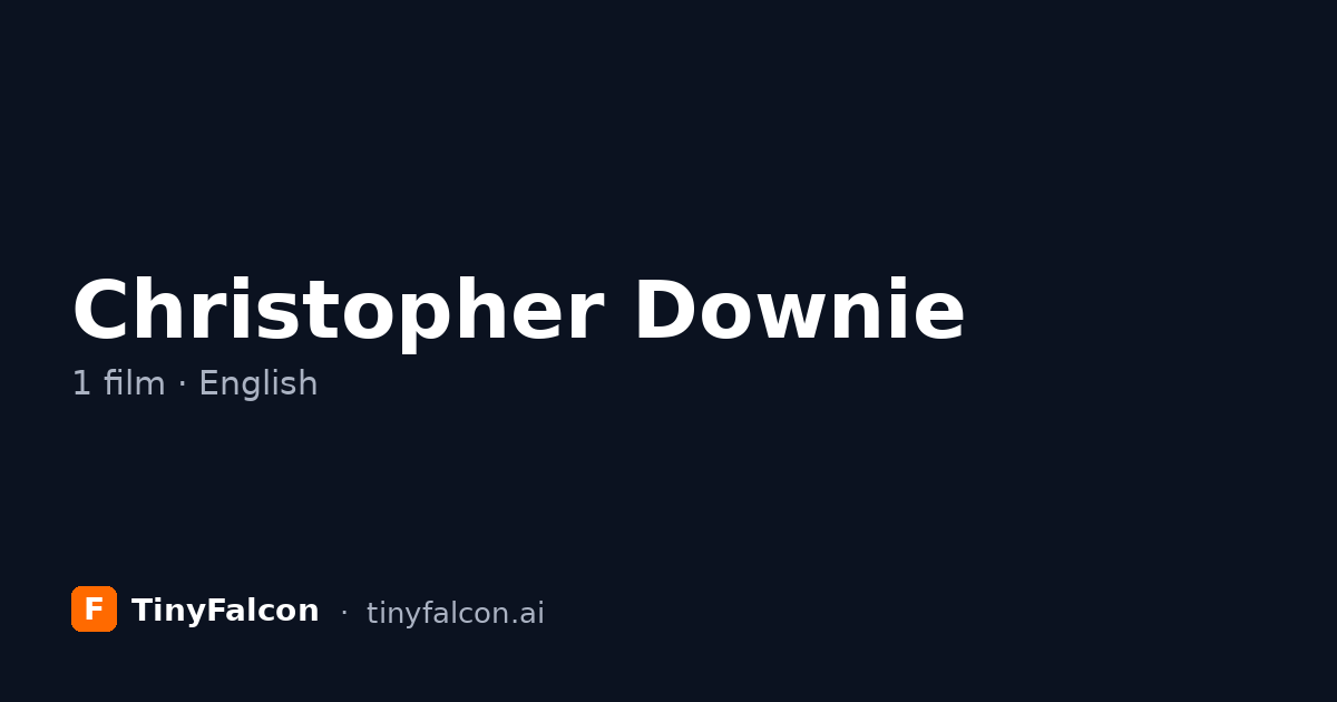 Christopher Downie