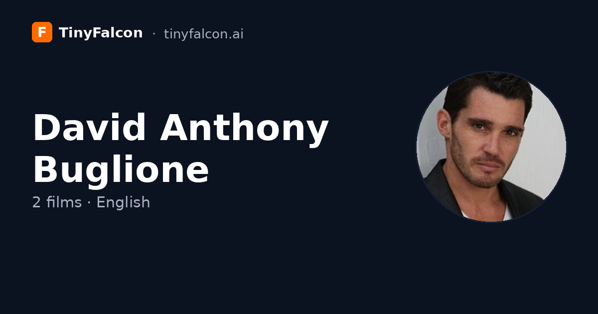 David Anthony Buglione