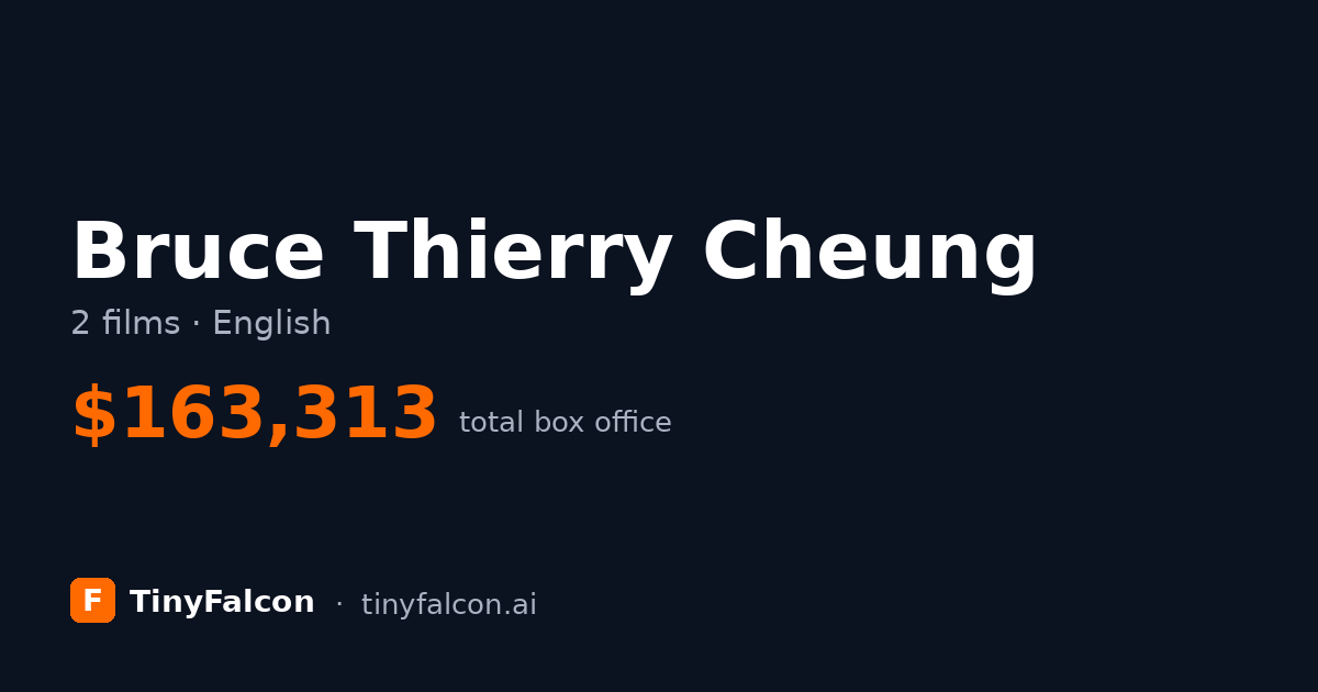 Bruce Thierry Cheung