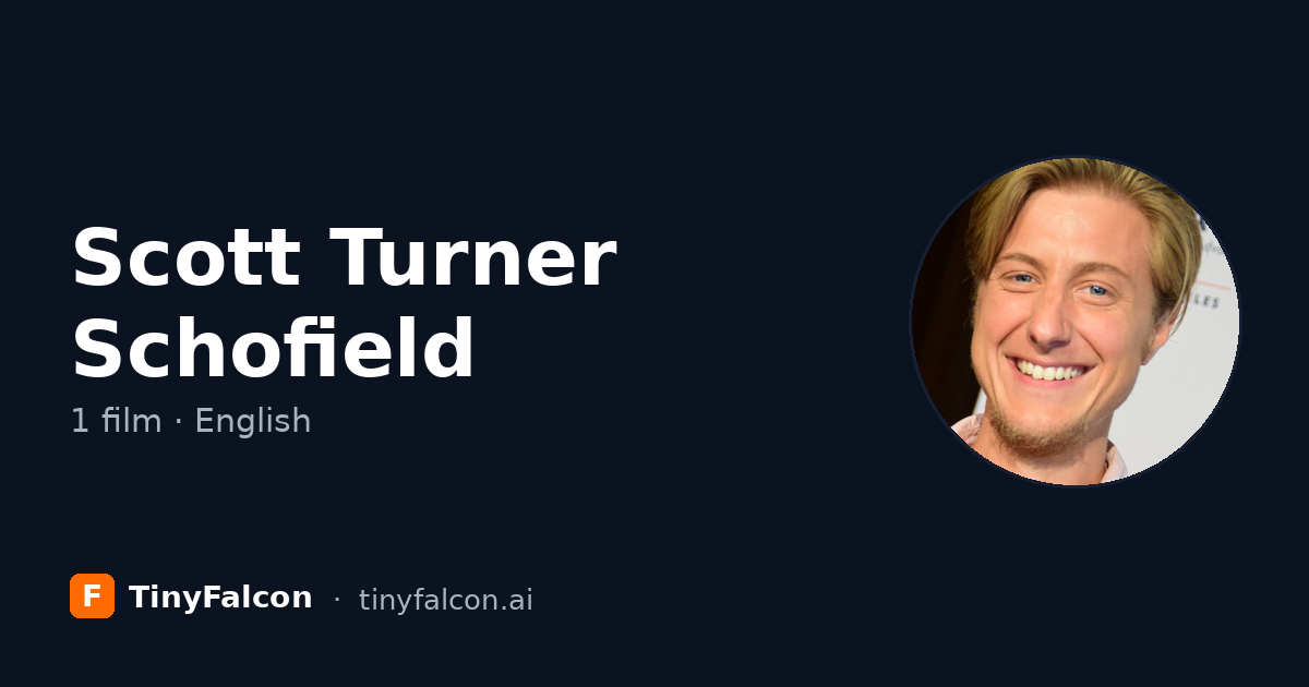 Scott Turner Schofield