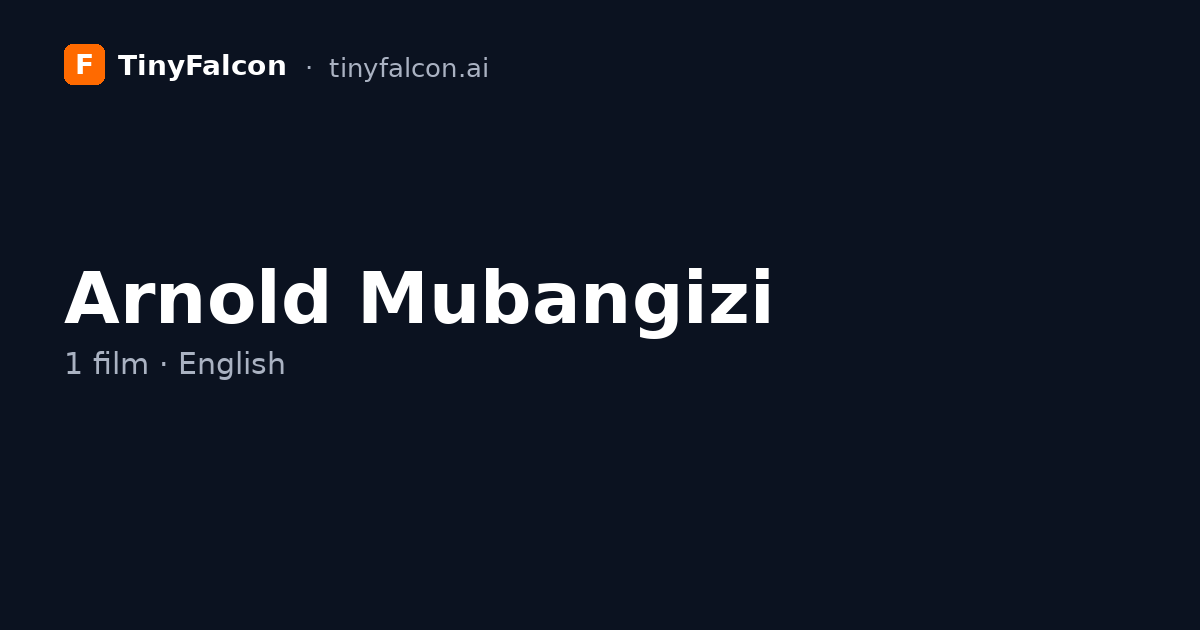 Arnold Mubangizi
