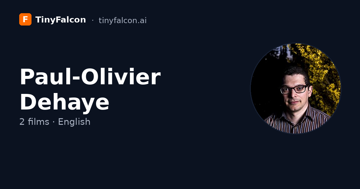 Paul-Olivier Dehaye