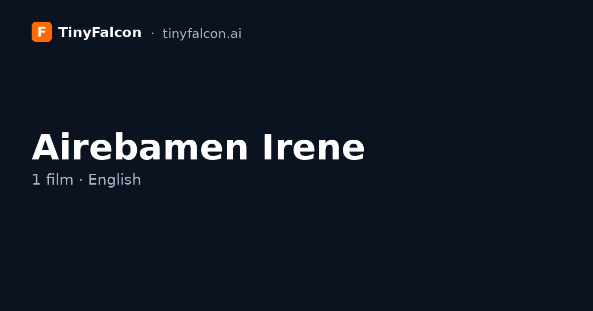 Airebamen Irene