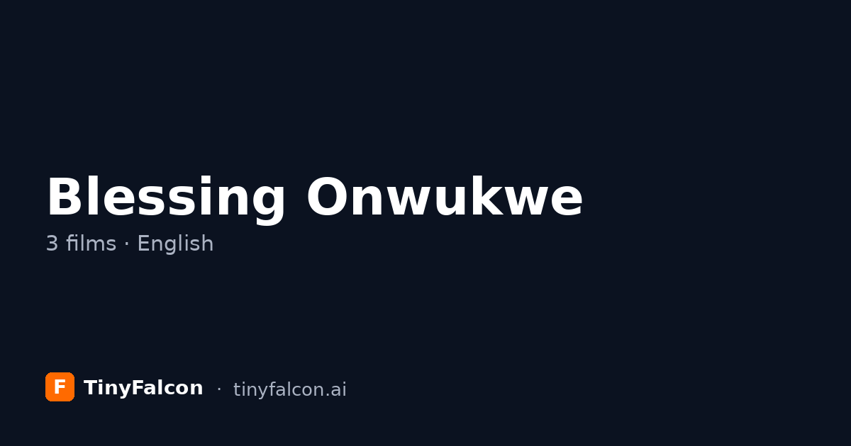 Blessing Onwukwe