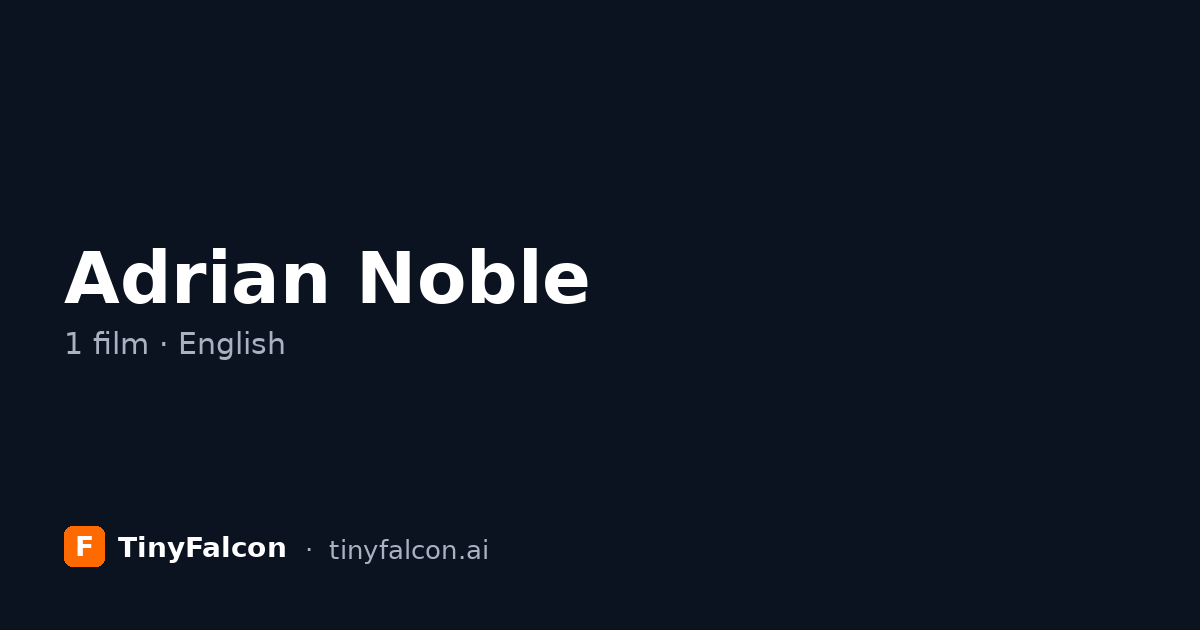 Adrian Noble