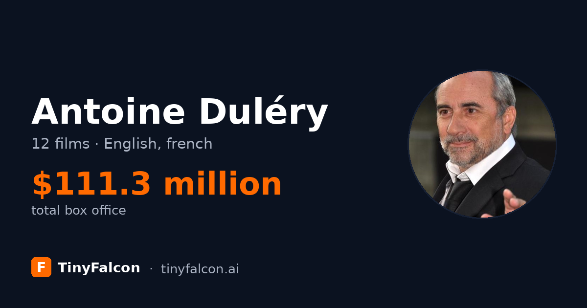 Antoine Duléry