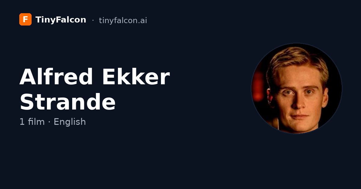 Alfred Ekker Strande