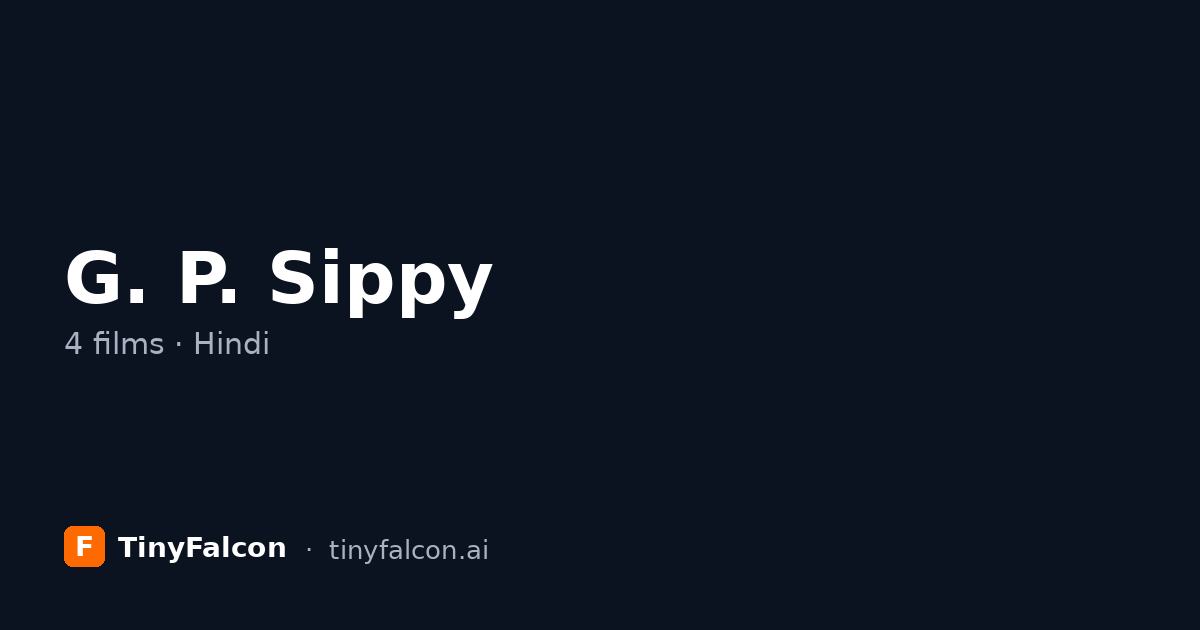 G. P. Sippy