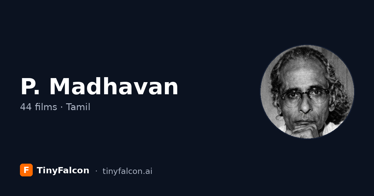 P. Madhavan
