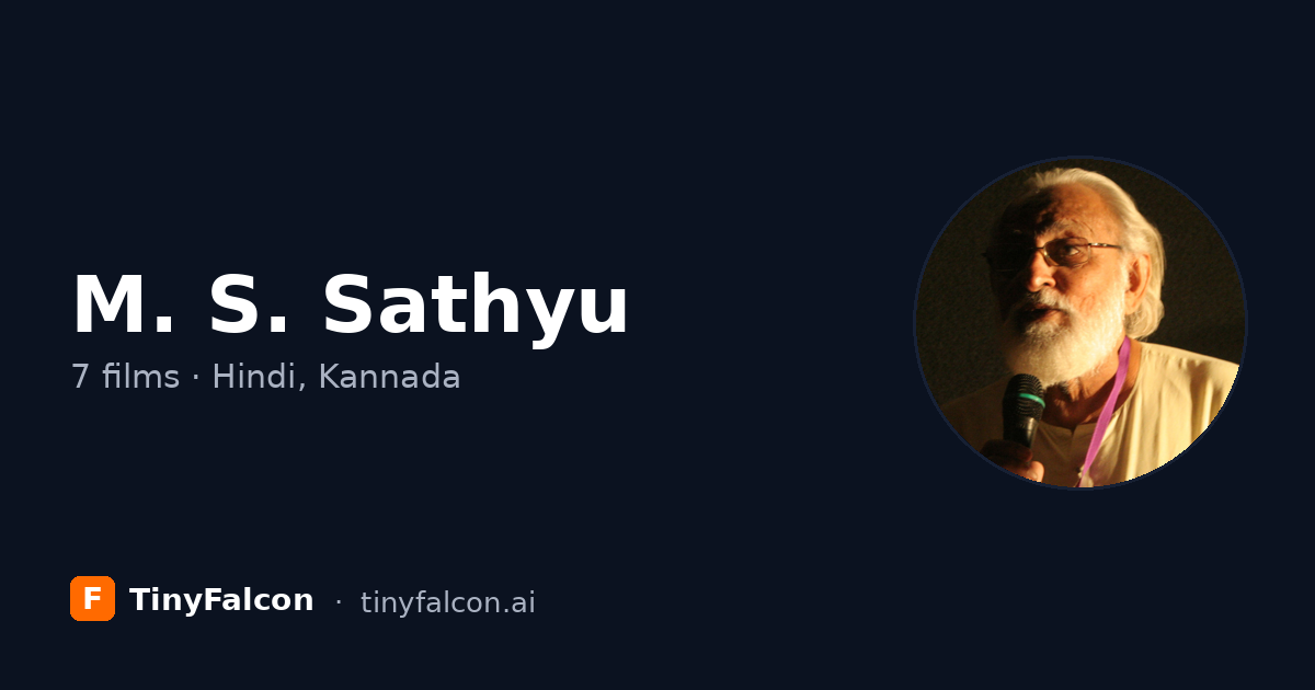 M. S. Sathyu