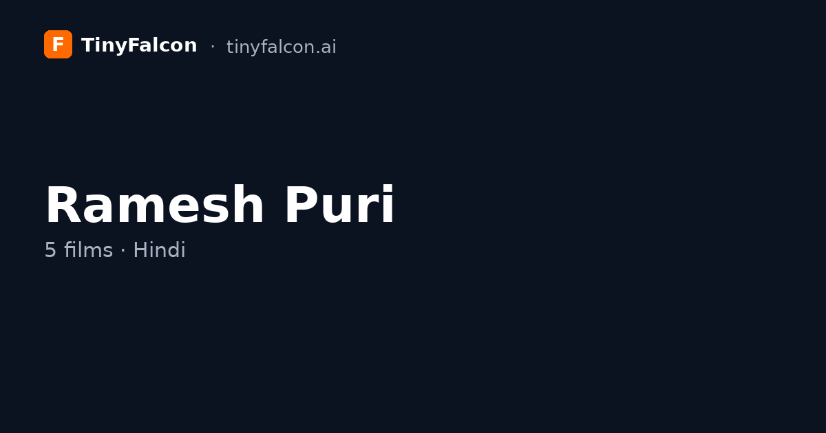 Ramesh Puri