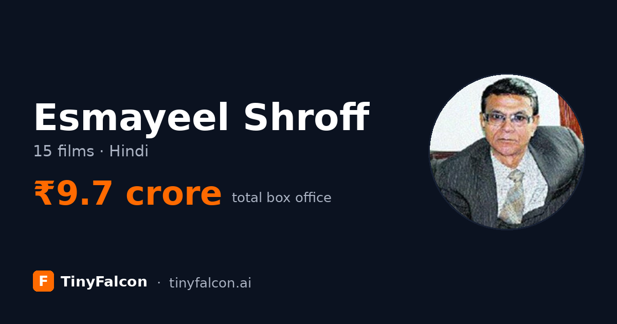 Esmayeel Shroff