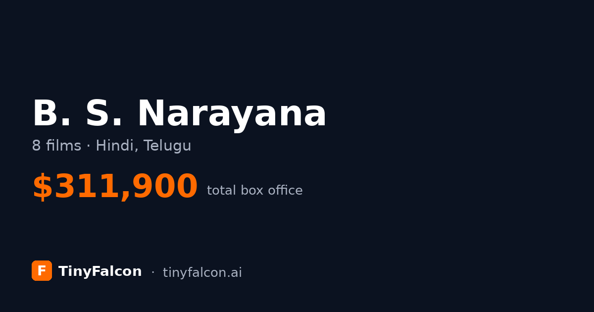 B. S. Narayana