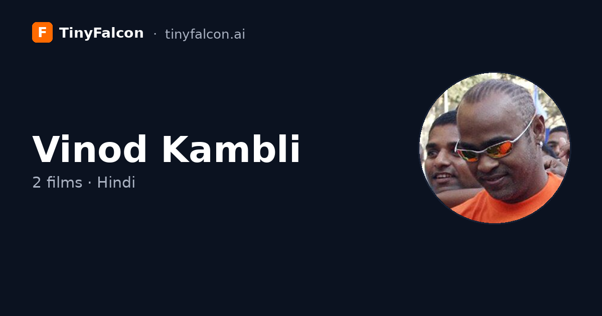 Vinod Kambli
