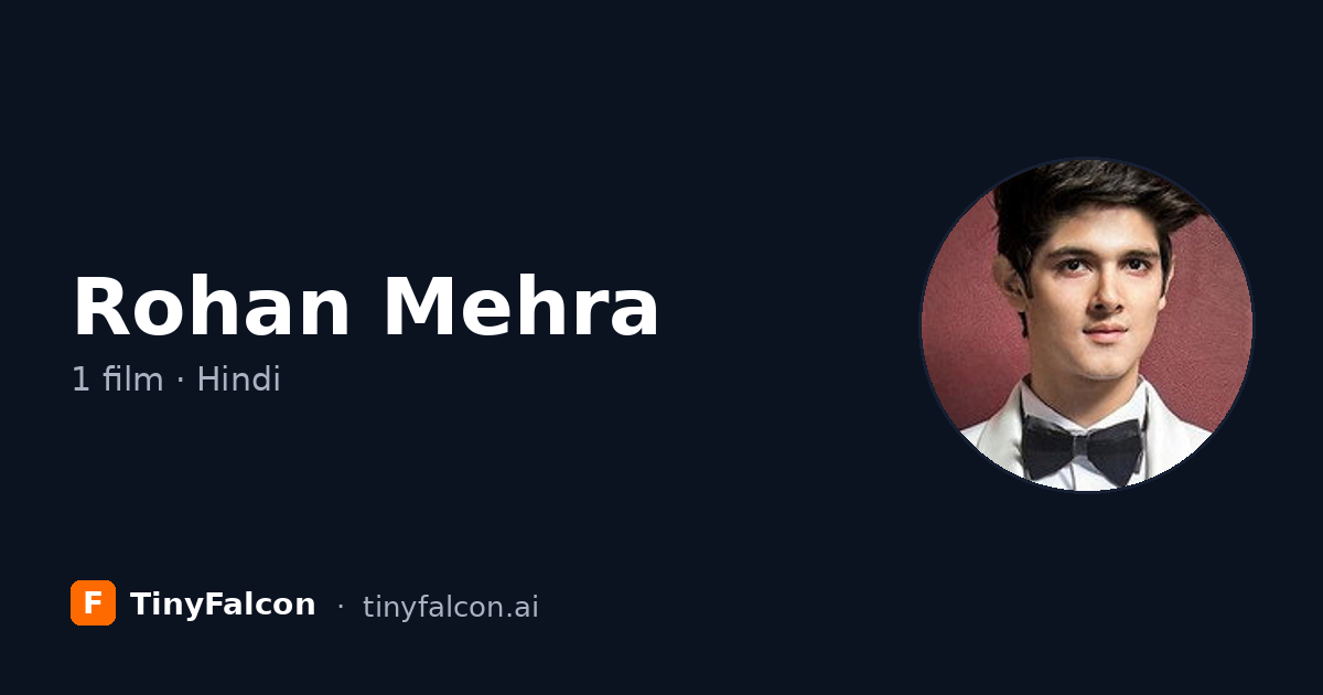 Rohan Mehra