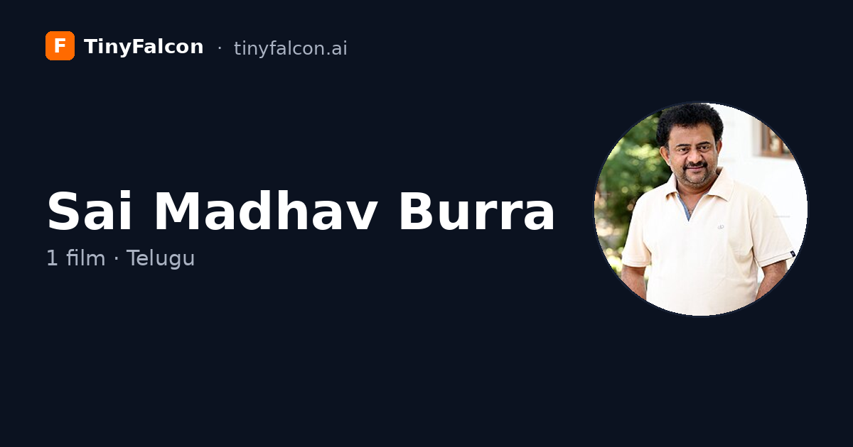 Sai Madhav Burra