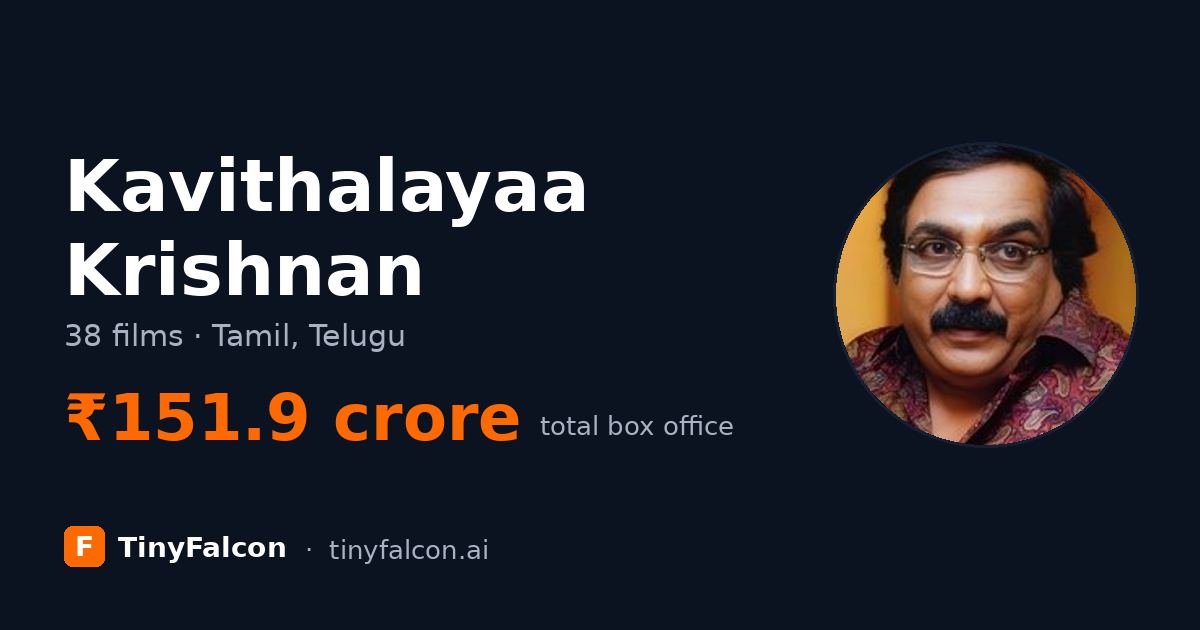 Kavithalayaa Krishnan