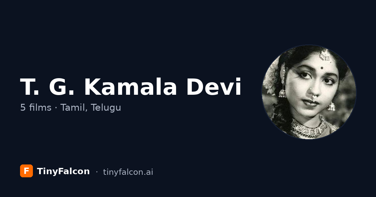 T. G. Kamala Devi