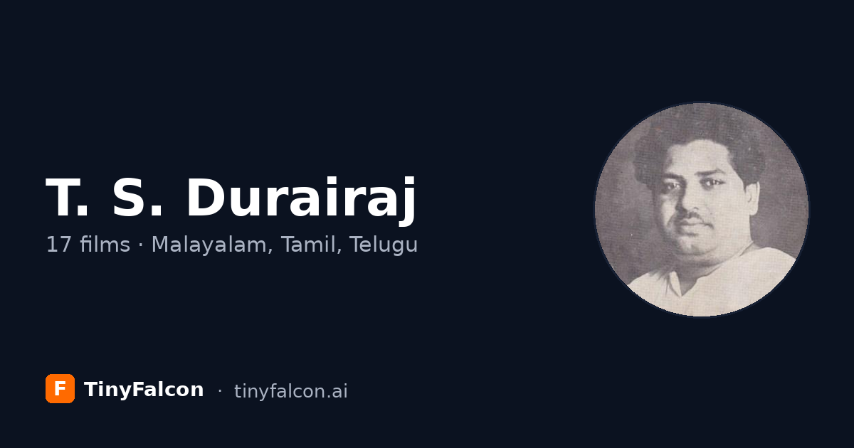 T. S. Durairaj
