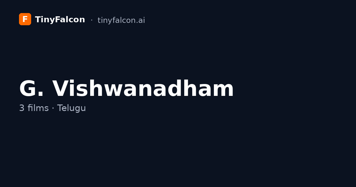 G. Vishwanadham
