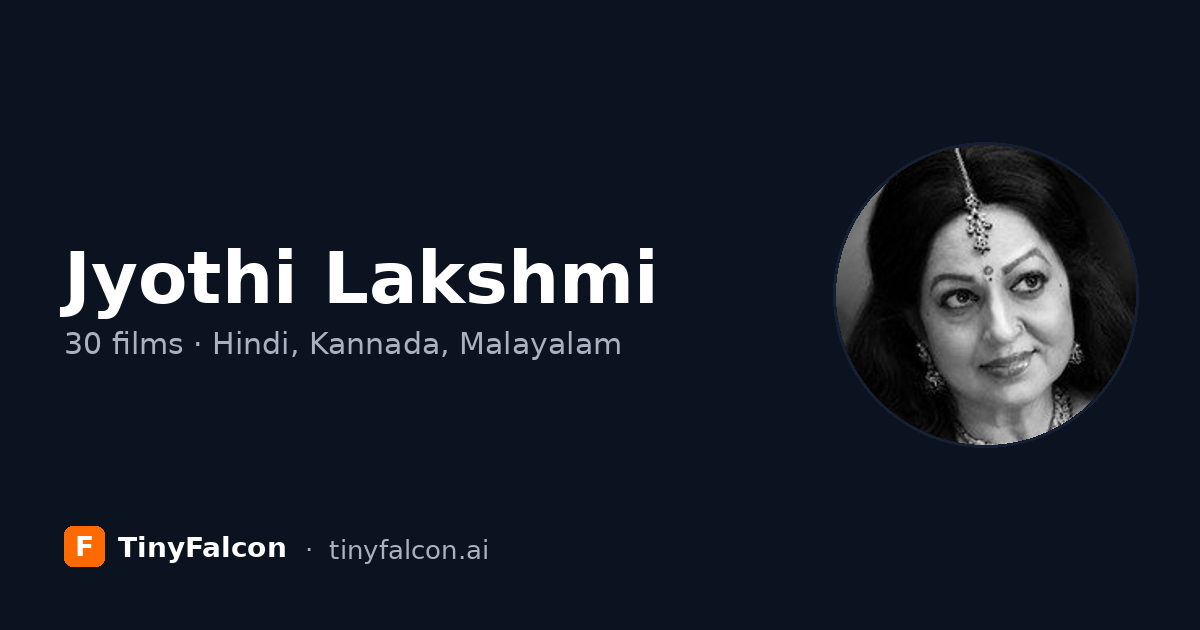 Jyothi Lakshmi