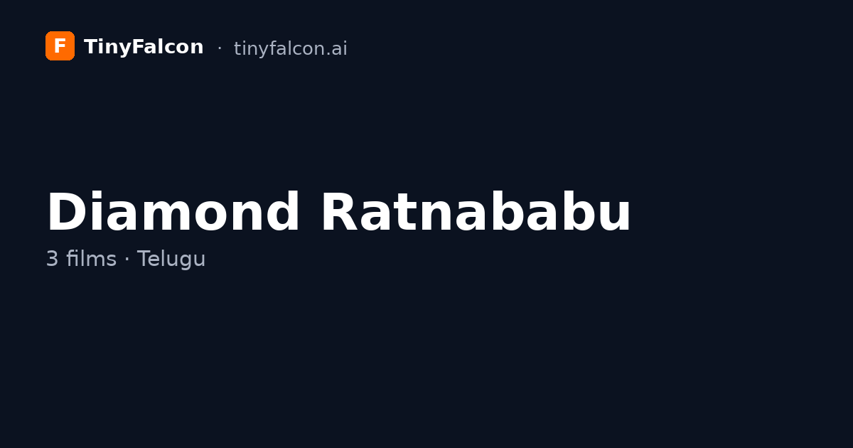 Diamond Ratnababu