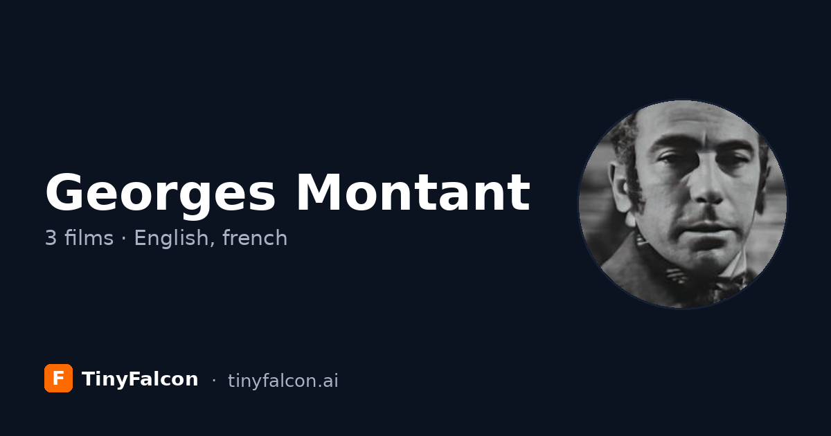 Georges Montant