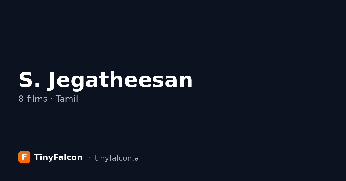 S. Jegatheesan