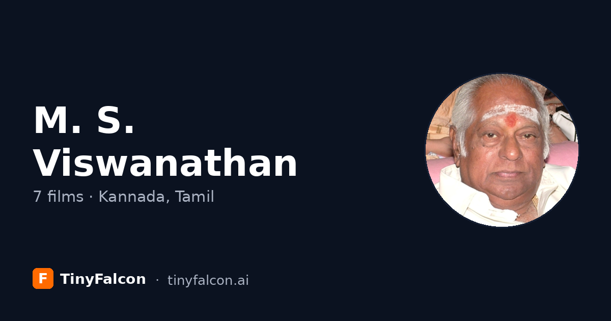M. S. Viswanathan