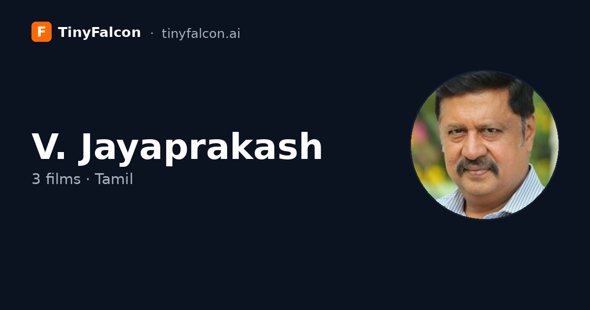 V. Jayaprakash