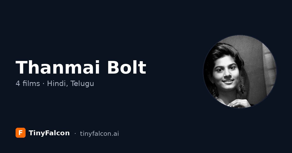 Thanmai Bolt