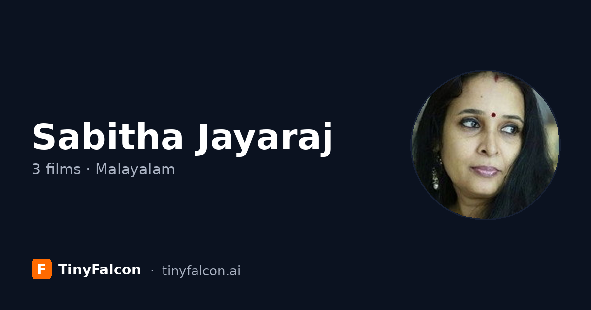 Sabitha Jayaraj