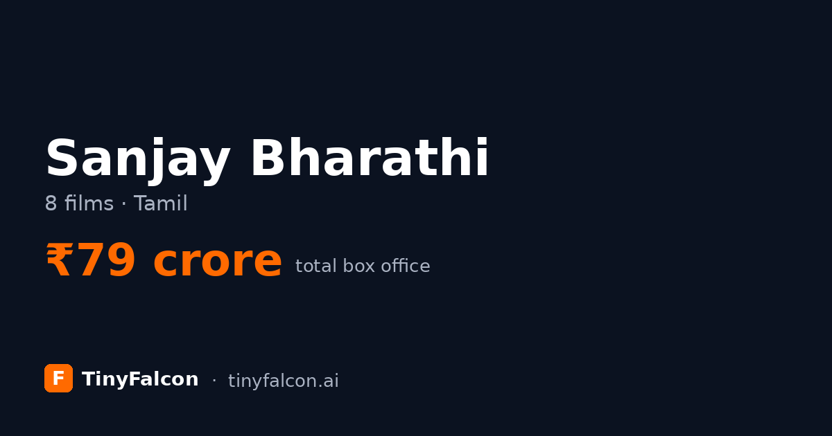 Sanjay Bharathi