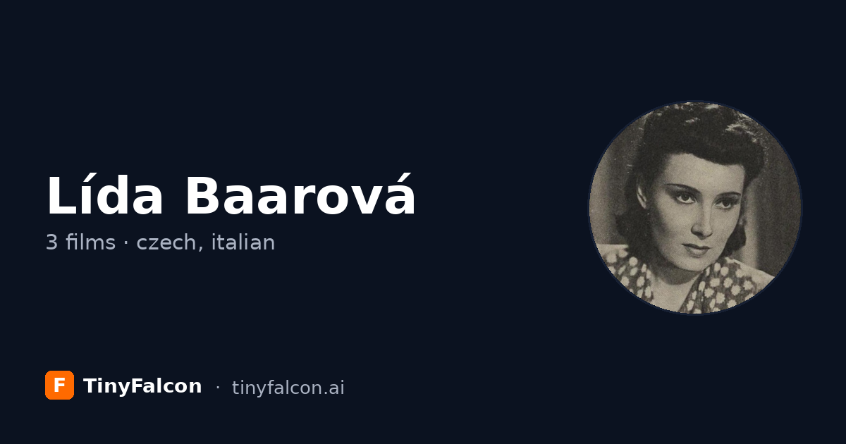 Lída Baarová