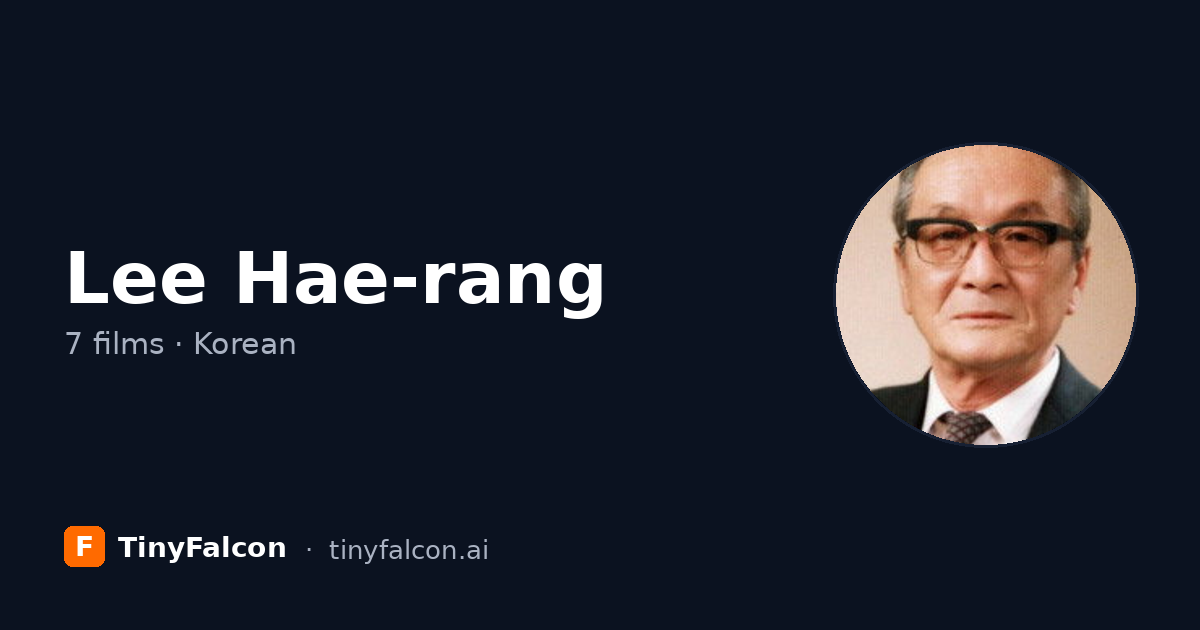 Lee Hae-rang