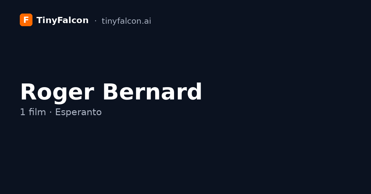 Roger Bernard
