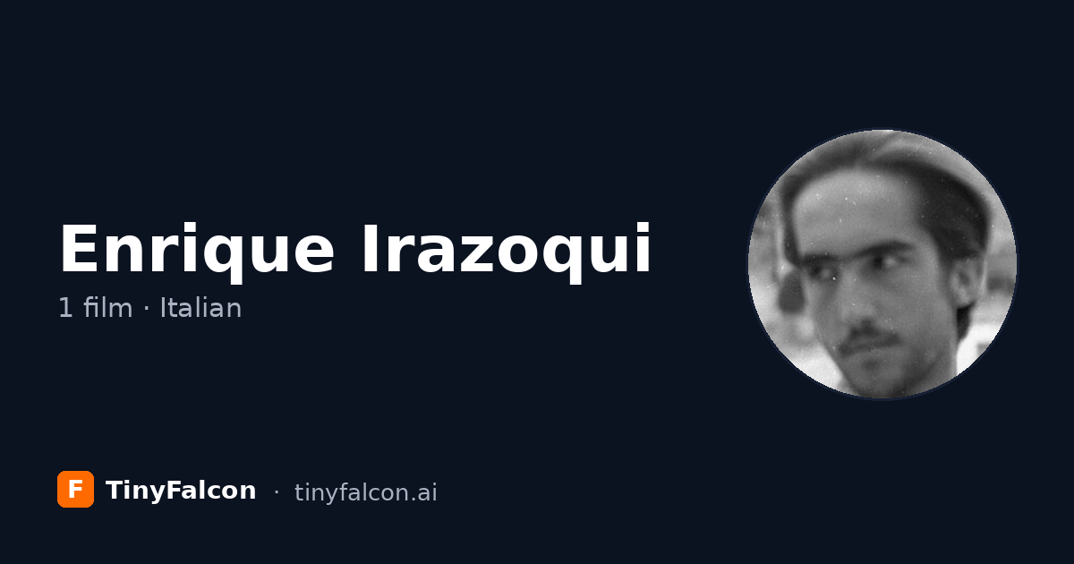 Enrique Irazoqui
