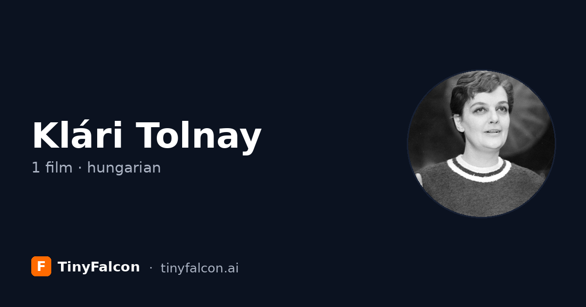 Klári Tolnay