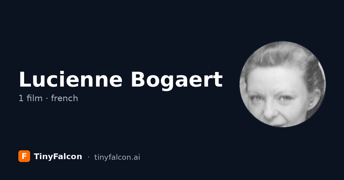 Lucienne Bogaert