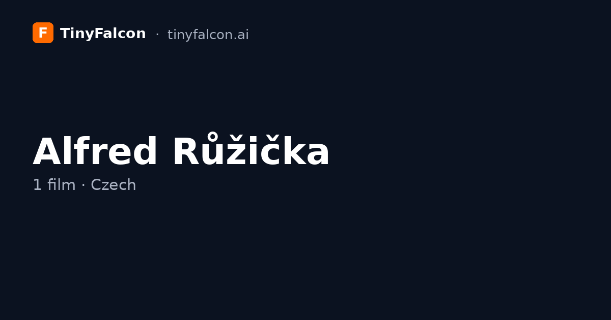 Alfred Růžička