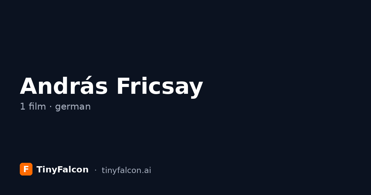 András Fricsay