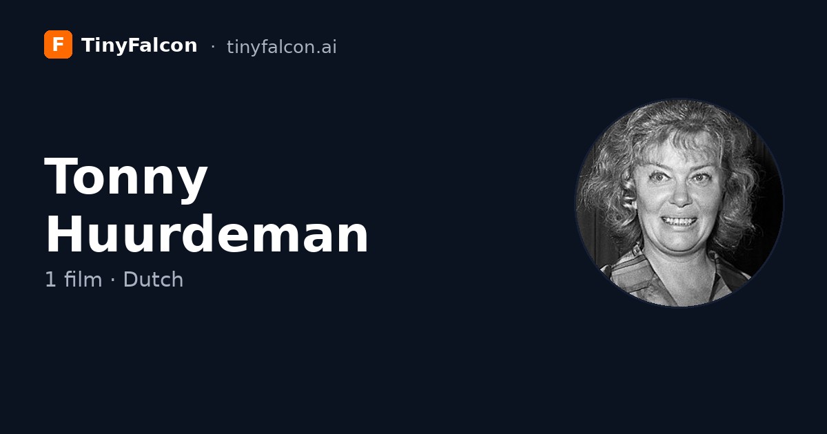 Tonny Huurdeman