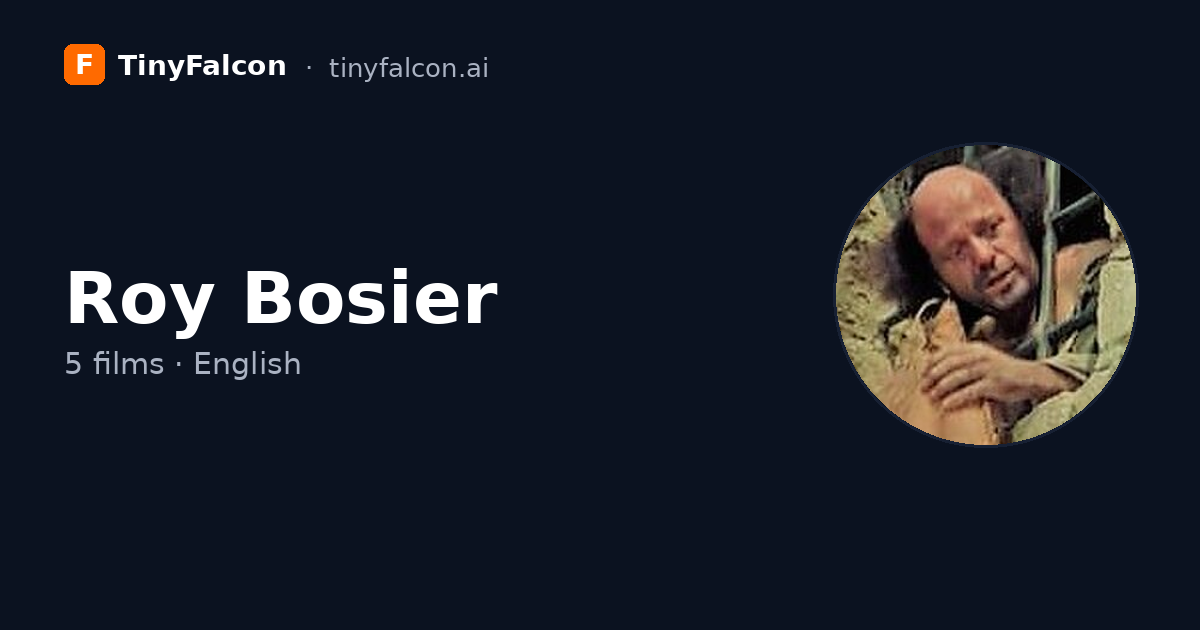 Roy Bosier