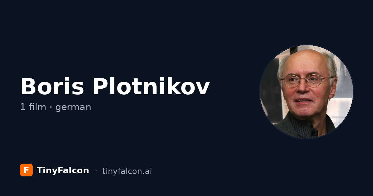Boris Plotnikov