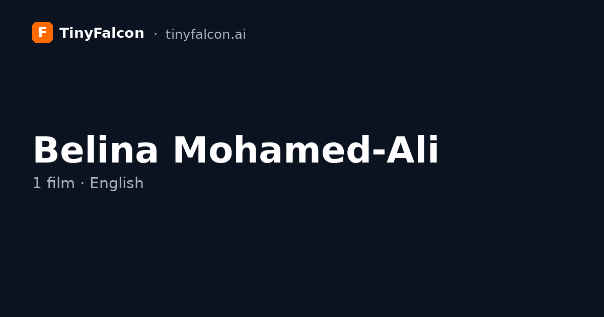 Belina Mohamed-Ali